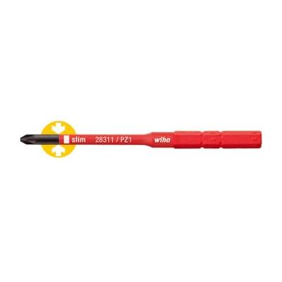 Electric slimBit, Pozidriv 2831-12 PZ1 x 90 SoftFinish Wiha Electric slimBit, Pozidriv 2831-12 PZ1 x 90 SoftFinish Wiha