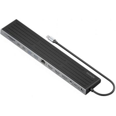 USB-HUB Aisens ASUC-13P042-GR Grijs 100 W