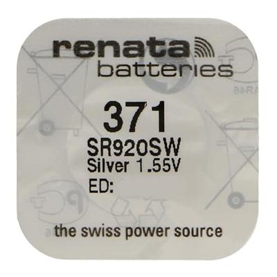 Renata knoopcel zilveroxide 370 371 SR69