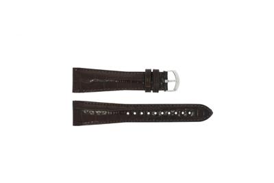 Horlogeband Armani AR0248 XL Leder Bruin 22mm