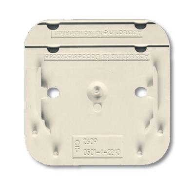 ABB 2CKA001716A0026 Montageplaat Kunststof Wit, Parel-wit 1 stuk(s)