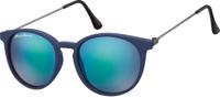 Zonnebril montana revo blauw rond glas mtl mat bl - thumbnail