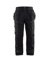Blåkläder Werkbroek X1500 15001380 | Zwart | Maat 48 - 7330509256442 - thumbnail