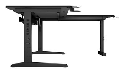 Bureau Genesis NDS-2295 Zwart 160 x 155 cm - thumbnail