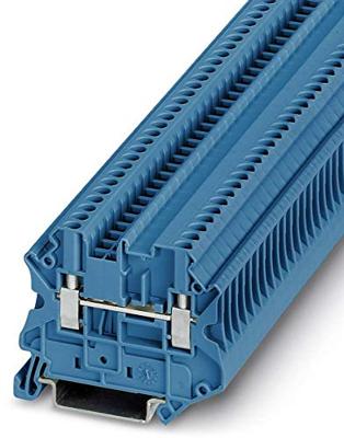 Phoenix Contact 3064108 Doorgangsklem 5.2 mm Schroeven Blauw 50 stuk(s)