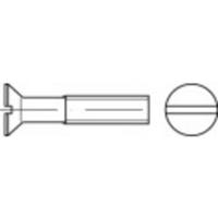 TOOLCRAFT TO-5450334 Verzonken schroeven M12 25 mm Sleuf DIN 963 Messing 50 stuk(s) - thumbnail
