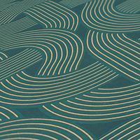 Architects Paper AP Arcade - Petrol - Retro - 391753 - thumbnail