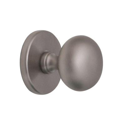 Hardbrass Voordeurknop IRIS 56mm - PVD Inox