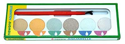 ÖkoNORM Aquarelverf in een doos - 6 kleuren