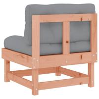 Middenbank met kussens massief douglashout - thumbnail