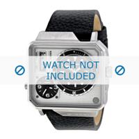 Diesel horlogeband DZ7242 Leder Zwart 28mm - thumbnail