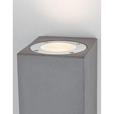 Lyora Vierkante spotFuento betongrijs 18cm - 9790552