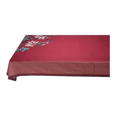 Pip Studio Flower Festival Tafelkleed 150 x 300 cm - Donkerroze