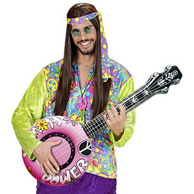 Opblaasbare Flower Power Banjo - thumbnail