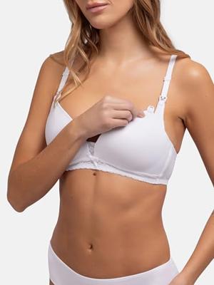 Voedings en kolf BH - May zonder beugel - Voorgevormd zonder vulling - Zwangerschapsondergoed