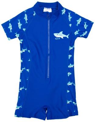 Playshoes zwempak Haai Blauw-110-116