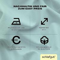 Schlafgut Schlafgut EASY Jersey Elasthan Hoeslaken L - 140x200 - 160x220 435 Petrol Light - thumbnail