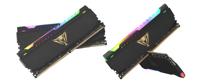 Viper Steel RGB PVSR416G360C0K - Geheugen - DDR4 - 16 GB: 2 x 8 GB - 288-PIN - 3600 MHz - CL20 - thumbnail
