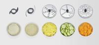 Severin KM 3892 Foodprocessor 1200 W Zilver, Zwart - thumbnail