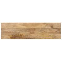 Wandtafel 110x30x75 cm massief mangohout - thumbnail