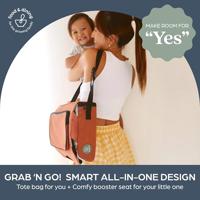 Draagbare kinderstoel - DREAMBABY - Grab 'N Go - Kinderstoel 6 maanden-3 jaar - Compact, lichtgewicht met opbergruimte - thumbnail