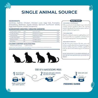 PAWFECT FREEZE DRIED FOODS CAT FISH RECIPE 250 GR