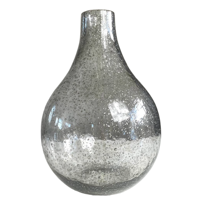 Vaas glas - vaas Silver Love - vaas transparant - thumbnail