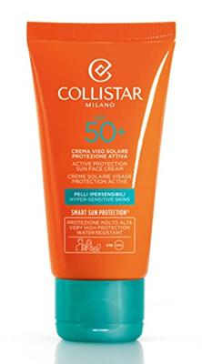 Collistar Active Protection Sun Face Cream SPF50+ 50 ml Zonbescherming Collistar Active Protection Sun Face Cream SPF50+ 50 ml Zonbescherming