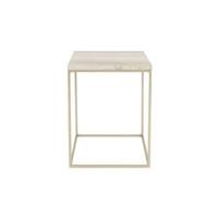 Zuiver Vierkante Bijzettafel 'Stray' Marmer, 35 x 35cm - thumbnail
