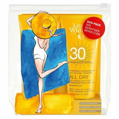 Louis Widmer Sun All Day SPF30 met Parfum 2x100ml