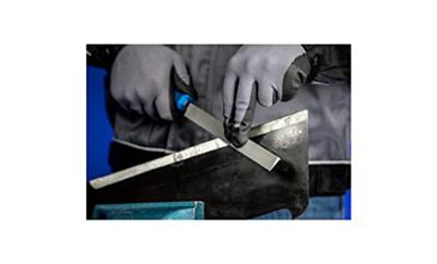 PFERD TOOLS 11276208 Messcherpvijl normaal enkele kap 2 inclusief ergonomisch vijlheft Lengte 200 mm 1 stuk(s)