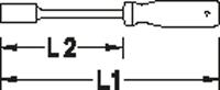 GEDORE bitschroevendraaier magnetisch - 670 - 1/4" - 100 mm - thumbnail