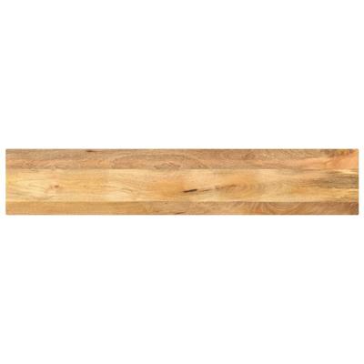 Tafelblad rechthoekig 180x40x2,5 cm massief mangohout