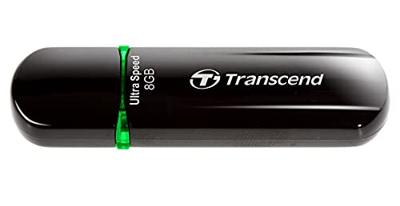 Transcend JetFlash® 600 USB-stick 4 GB Blauw TS4GJF600 USB-A 2.0