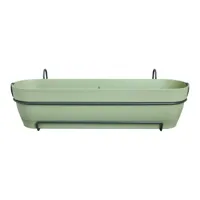 Elho Vibia Campana balkonbak Allin1 70 cm pistache groen - thumbnail