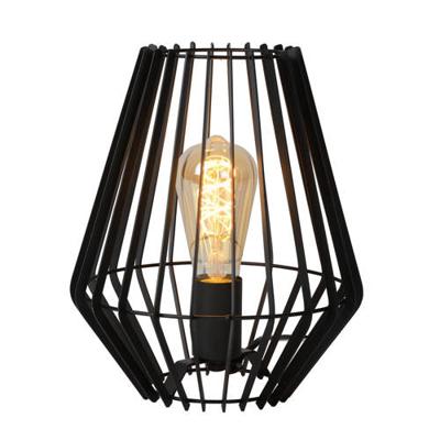 Lucide REDA - Tafellamp - 1xE27 - Zwart