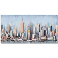 Schilderij DKD Home Decor New York (120 x 3 x 60 cm) (2 Stuks) - thumbnail