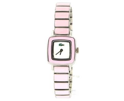 Horlogeband Lacoste 2000371 / LC-07-3-19-0070 Staal Roze 11mm Horlogeband Lacoste 2000371 / LC-07-3-19-0070 Staal Roze 11mm
