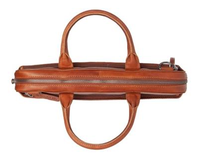 The Chesterfield Brand Tilbury - Leren Laptoptas tot 14 inch - Cognac