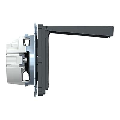 Merten MEG2310-7214 Wandcontactdoos AquaDesign Antraciet 1 stuk(s) Merten MEG2310-7214 Wandcontactdoos AquaDesign Antraciet 1 stuk(s)