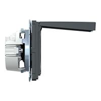 Merten MEG2310-7214 Wandcontactdoos AquaDesign Antraciet 1 stuk(s) - thumbnail