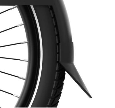 UTO Eovolt spatlap voor spatbord PRO16/20/20NE zwart