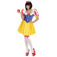 Sneeuwwitje kostuum dames - thumbnail