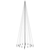 VidaXL Kerstboom met grondpin 1134 led&apos;s meerkleurig 800 cm - thumbnail