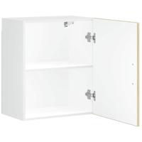 Keukenwandkast Porto bewerkt hout sonoma eikenkleurig - thumbnail