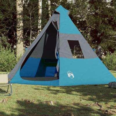 VidaXL Tipitent 7-persoons waterdicht blauw