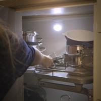 HandyLUX Lightball - 360 graden draaibare Power-LED lamp - bewegingssensor - magnetisch - thumbnail