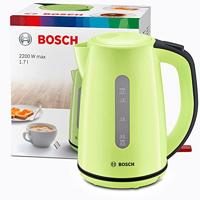 Bosch TWK7506 waterkoker 1,7 l 2200 W Zwart, Groen - thumbnail