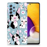 Samsung Galaxy A72 | TPU Hoesje | Hondjes - thumbnail