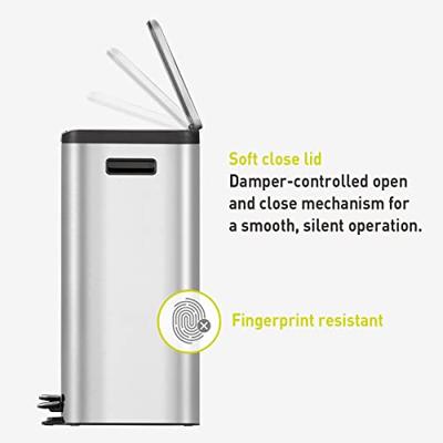 EKO Ecocasa pedaalemmer 3 x 15 l